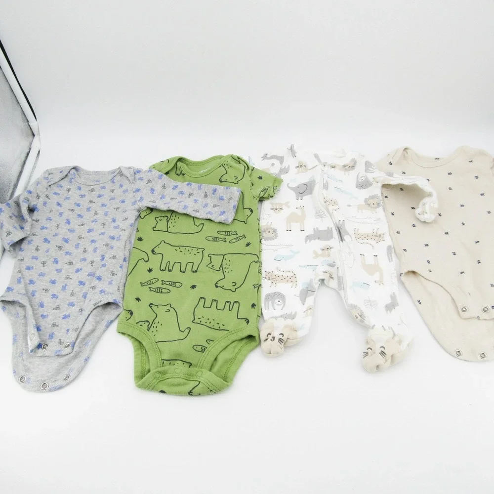Lot of Baby Boy Clothes 0-12 Months Boys Jacket  38 pc Carters Gap Cloud Island